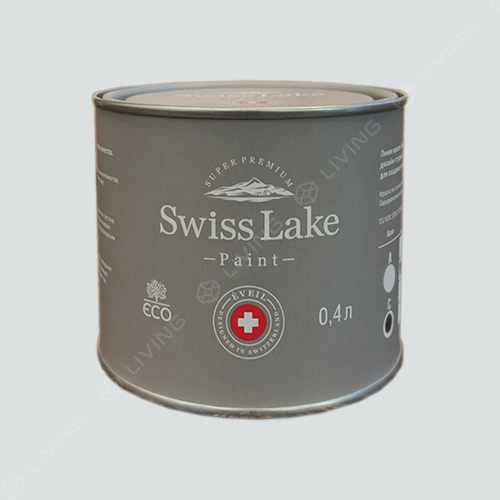 картинка Краска Swiss Lake Wall Comfort 7 цвет White Moon №1969 от LIVING
