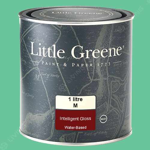 картинка Краска Little Greene Acrylic Gloss (Intelligent Gloss) цвет Green Verditer №92 от LIVING