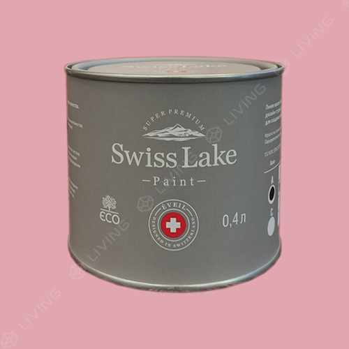 картинка Краска Swiss Lake Wall Comfort 7 цвет soft peony №1354 от LIVING