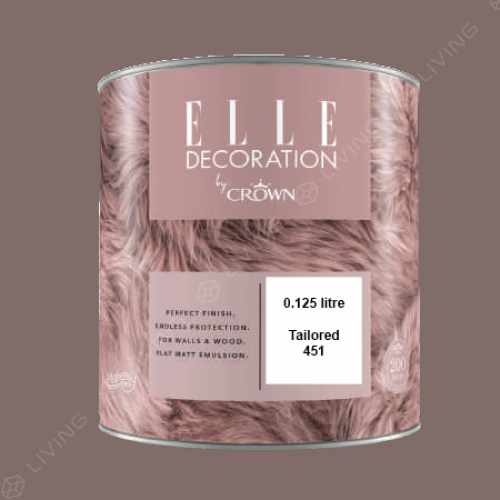 картинка Краска ELLE DECORATION FLAT цвет Tailored №451 от LIVING