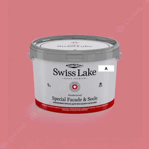 картинка Краска Swiss Lake Special Faсade & Socle цвет sheer pink  №1370 от LIVING