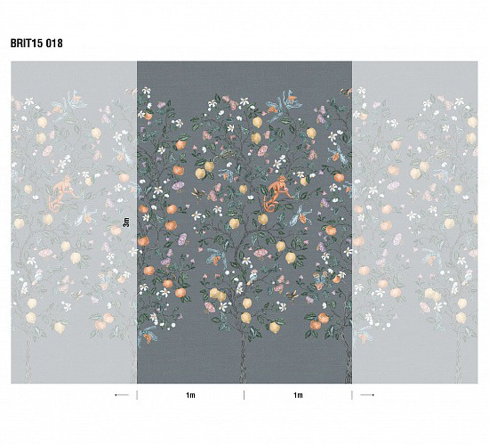 картинка ПанноLoymina, коллекция British Style Forest, арт. Brit 1 018, Россия от LIVING