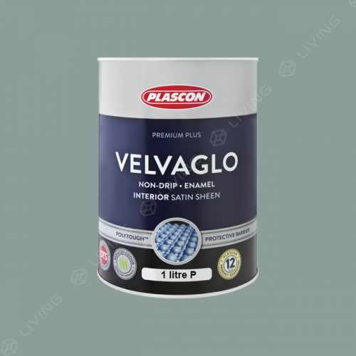 картинка Краска Plascon VELVAGLO WB цвет Julianne Jade арт.G5-E2-1 от LIVING