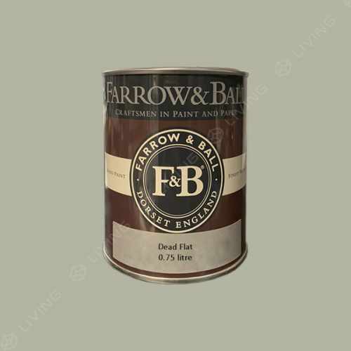 картинка Краска Farrow&Ball Dead Flat цвет Blue Gray №91 от LIVING