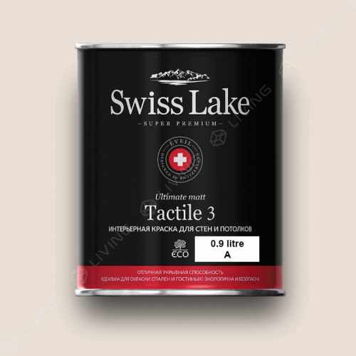 картинка Краска Swiss Lake Tactile 3 цвет rouche №801 от LIVING