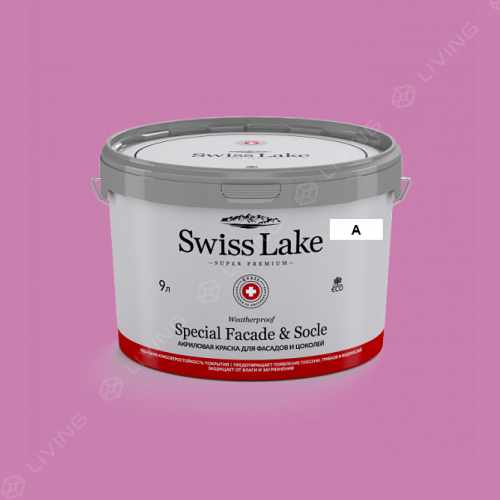 картинка Краска Swiss Lake Special Faсade & Socle цвет pink valse №1361 от LIVING