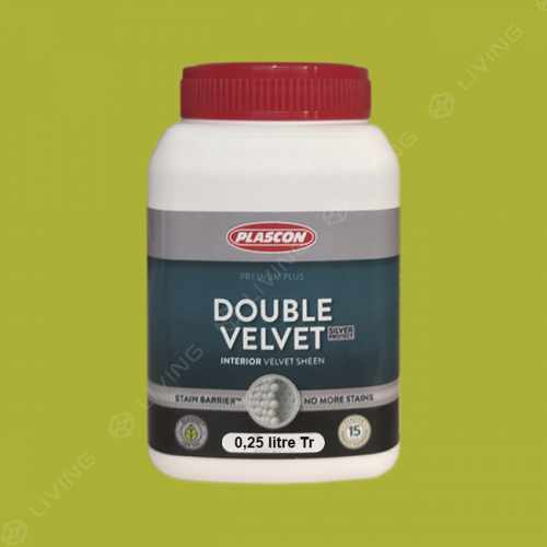 картинка Краска Plascon DOUBLE VELVET цвет Stylish Lime арт.Y7-A1-1 от LIVING