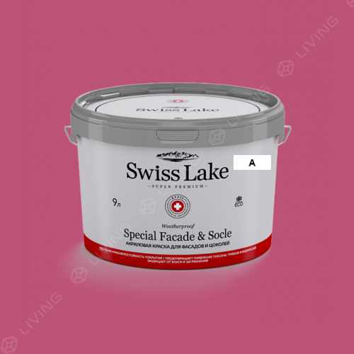 картинка Краска Swiss Lake Special Faсade & Socle цвет magenta №1381 от LIVING