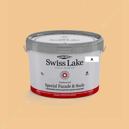 картинка Краска Swiss Lake Special Faсade & Socle цвет golden chalice №1130 от LIVING