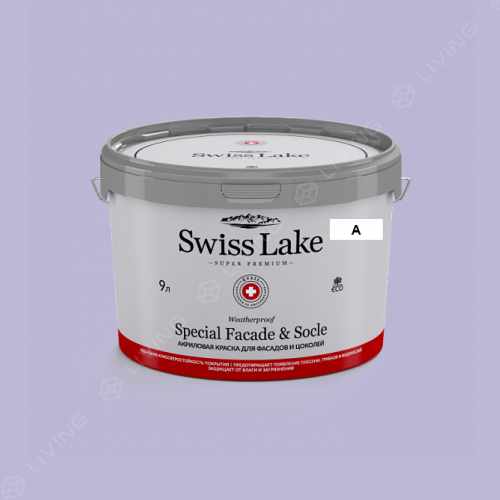 картинка Краска Swiss Lake Special Faсade & Socle цвет SILVER CHALICE №1879 от LIVING