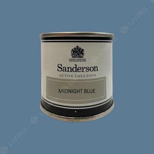 картинка Краска Sanderson Active Emulsion цвет MIDNIGHT BLUE от LIVING