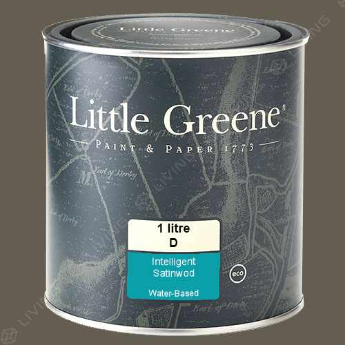 картинка Краска Little Greene Intelligent Satinwood цвет Grey Moss №234 от LIVING