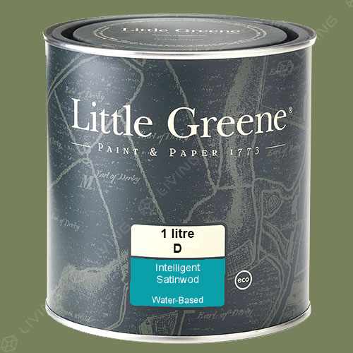 картинка Краска Little Greene Intelligent Satinwood цвет Sage Green №80 от LIVING