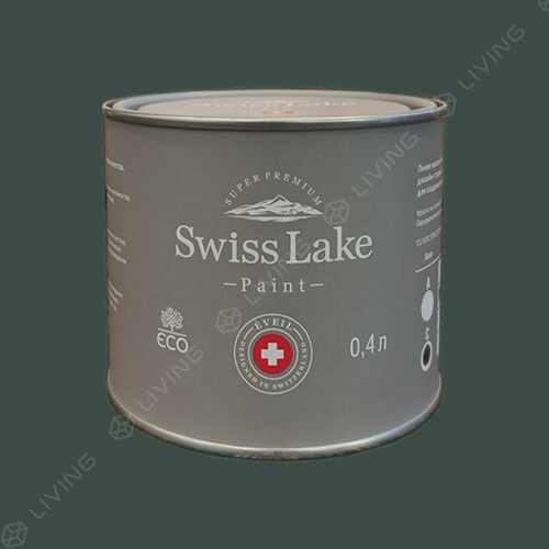 картинка Краска Swiss Lake Wall Comfort 7 цвет deep jungle №2660 от LIVING
