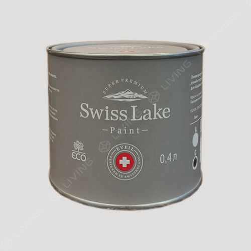 картинка Краска Swiss Lake Wall Comfort 7 цвет thin ice №2772 от LIVING