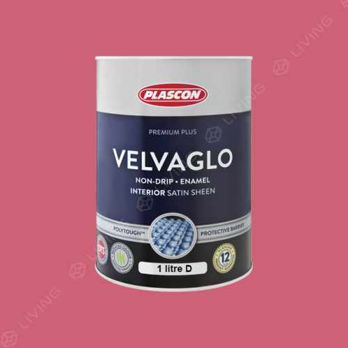 картинка Краска Plascon VELVAGLO WB цвет Wild Pink арт.R4-B1-2 от LIVING