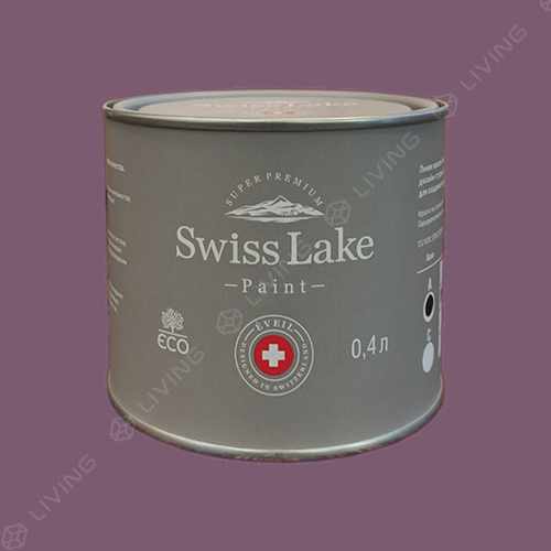 картинка Краска Swiss Lake Wall Comfort 7 цвет French burgundy №1852 от LIVING