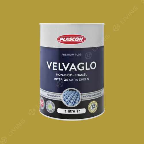 картинка Краска Plascon VELVAGLO WB цвет Ageless Lime арт.Y6-B1-1 от LIVING