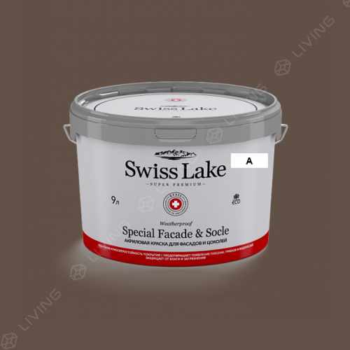 картинка Краска Swiss Lake Special Faсade & Socle цвет oak leaf №659 от LIVING