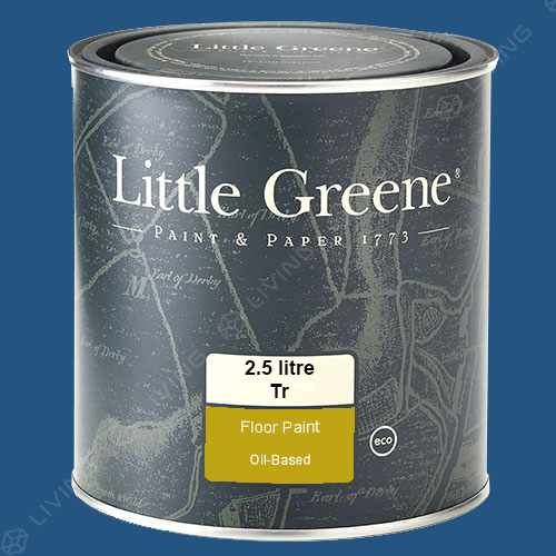 картинка Краска Little Greene Floor Paint цвет Mazarine №256 от LIVING