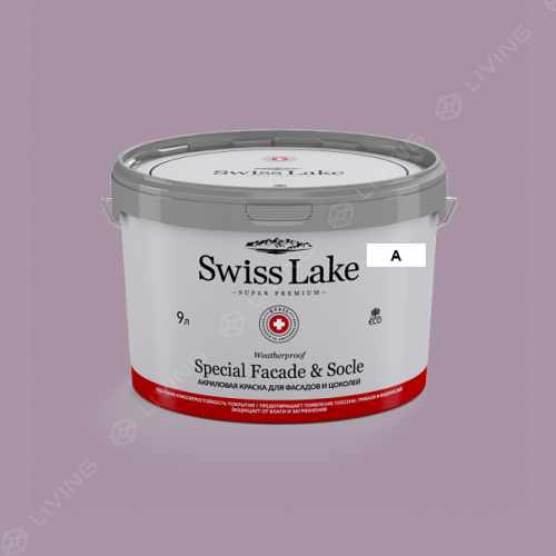 картинка Краска Swiss Lake Special Faсade & Socle цвет moss rose №1825 от LIVING