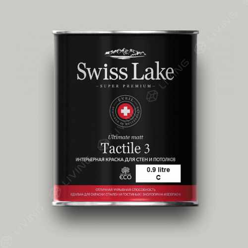 картинка Краска Swiss Lake Tactile 3 цвет aluminum №2729 от LIVING