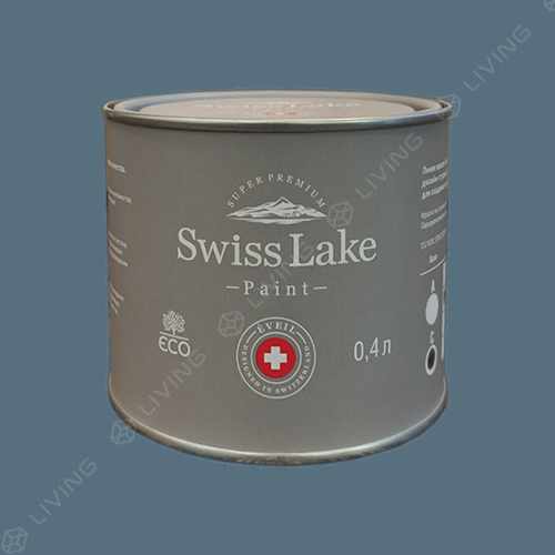 картинка Краска Swiss Lake Wall Comfort 7 цвет CATHEDRAL GLASS №2207 от LIVING