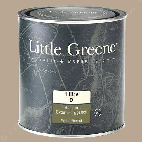 картинка Краска Little Greene Intelligent Exterior Eggshell цвет True Taupe №240 от LIVING