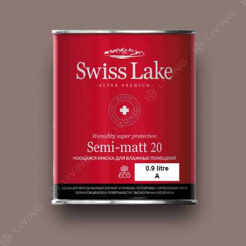 картинка Краска Swiss Lake Semi-matt 20 цвет Nesquik №1752 от LIVING