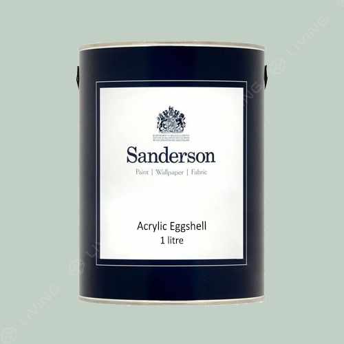 картинка Краска Sanderson Acrylic Eggshell цвет WHITSTABLE BLUE от LIVING