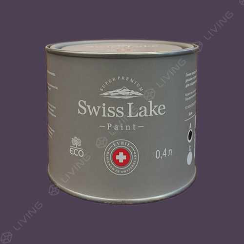 картинка Краска Swiss Lake Wall Comfort 7 цвет deep purple №1830 от LIVING