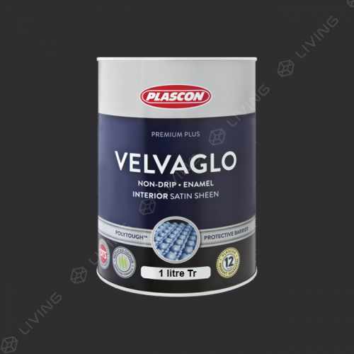 картинка Краска Plascon VELVAGLO WB цвет Dark Onyx арт.DC-14-42 от LIVING