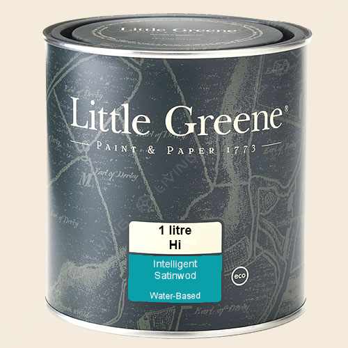 картинка Краска Little Greene Intelligent Satinwood цвет 50s Magnolia №28 от LIVING