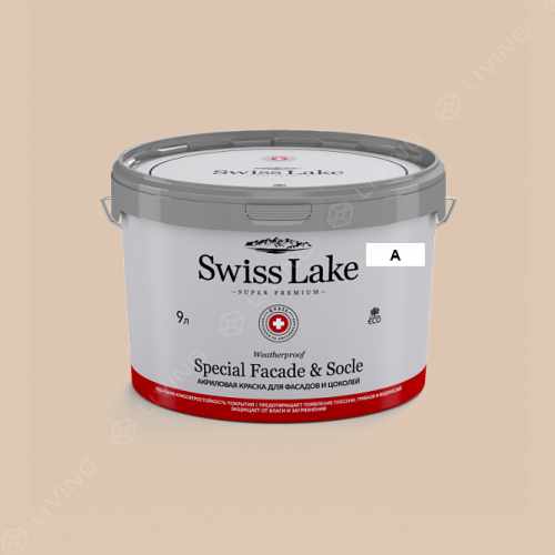 картинка Краска Swiss Lake Special Faсade & Socle цвет dreamy night №822 от LIVING