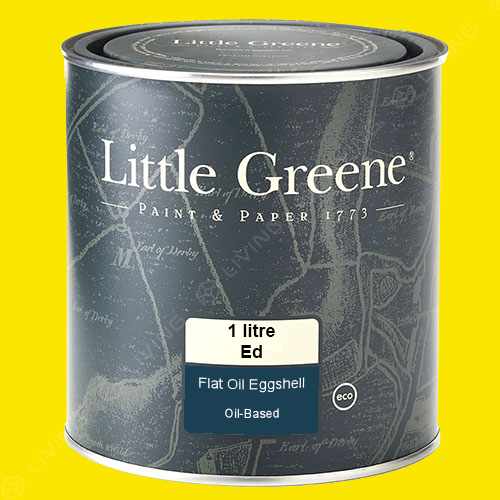 картинка Краска Little Greene Flat Oil Eggshell цвет Trumpet №196 от LIVING