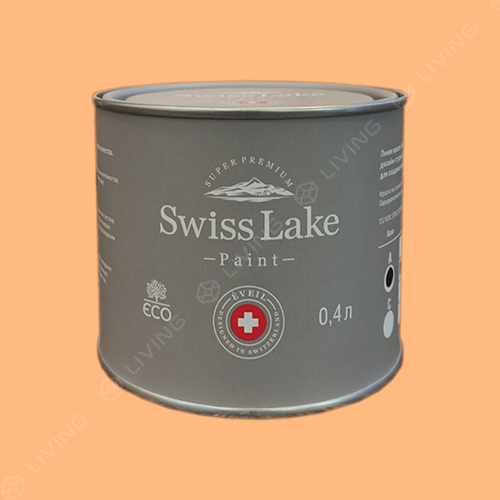 картинка Краска Swiss Lake Wall Comfort 7 цвет CRAB BISQUE №1175 от LIVING