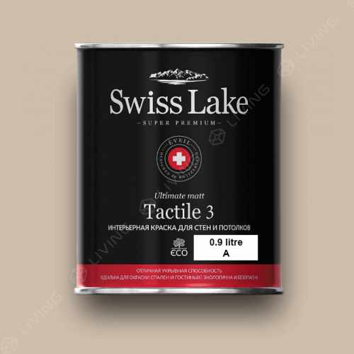 картинка Краска Swiss Lake Tactile 3 цвет adobe  №820 от LIVING