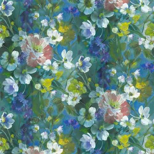 Ткань Designers Guild, коллекция Tapestry Flower Prints & Panels, арт. FDG3057/01, Великобритания