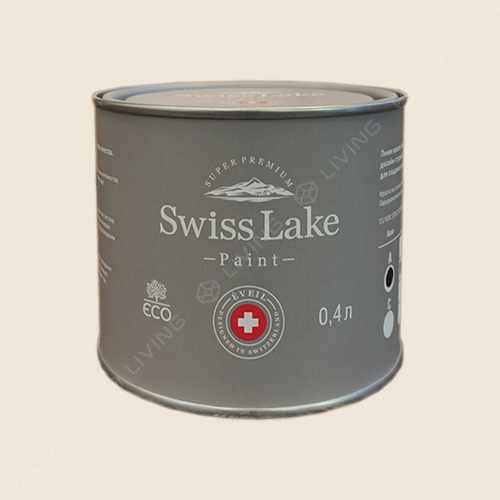 картинка Краска Swiss Lake Wall Comfort 7 цвет Polar Bear №207 от LIVING