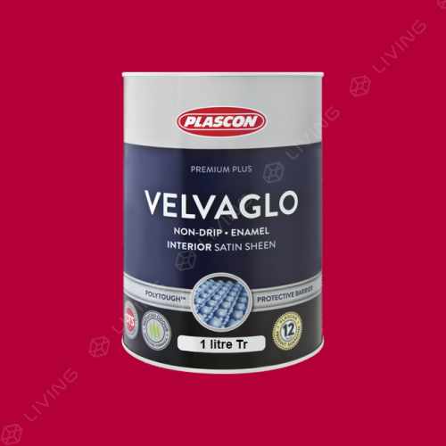 картинка Краска Plascon VELVAGLO WB цвет Passion Red арт.DC-34-101 от LIVING