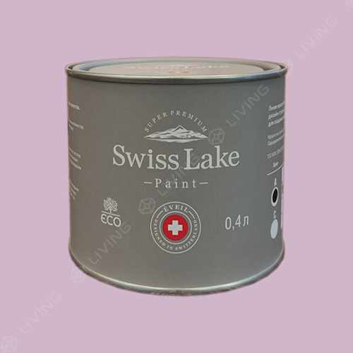 картинка Краска Swiss Lake Wall Comfort 7 цвет flayful pink №1716 от LIVING