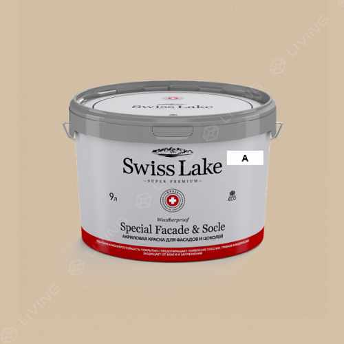 картинка Краска Swiss Lake Special Faсade & Socle цвет Taste of Life №884 от LIVING
