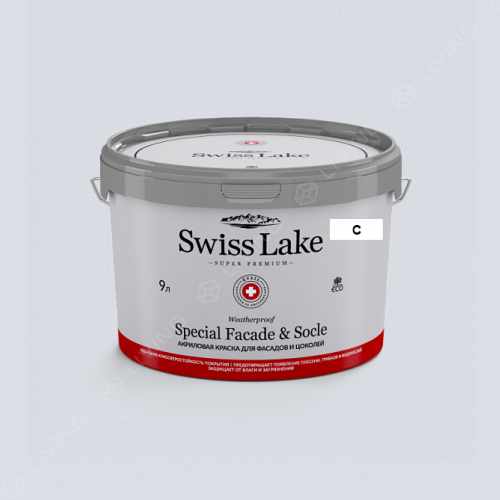 картинка Краска Swiss Lake Special Faсade & Socle цвет IRIS ISLE №1967 от LIVING