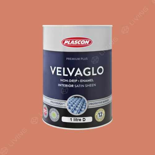 картинка Краска Plascon VELVAGLO WB цвет Cinnamon City арт.O4-C1-3 от LIVING