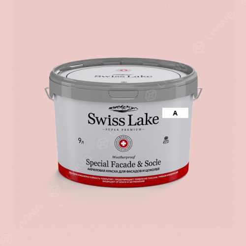 картинка Краска Swiss Lake Special Faсade & Socle цвет peach ice №1299 от LIVING