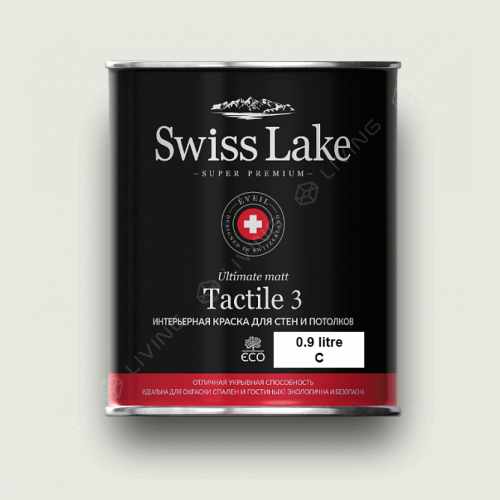 картинка Краска Swiss Lake Tactile 3 цвет vegan №2444 от LIVING