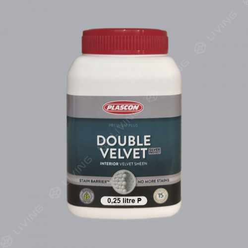 картинка Краска Plascon DOUBLE VELVET цвет Aluminium Snow арт.DC-15-45 от LIVING