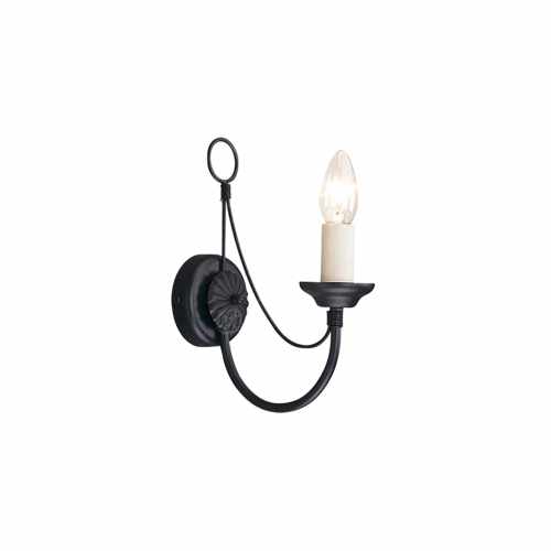 картинка Бра Elstead Lighting коллекция Carisbrooke, арт. CB1-BLACK (черный) от LIVING