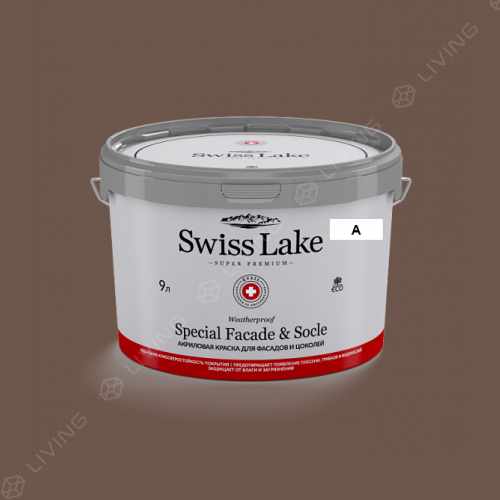 картинка Краска Swiss Lake Special Faсade & Socle цвет Java №766 от LIVING