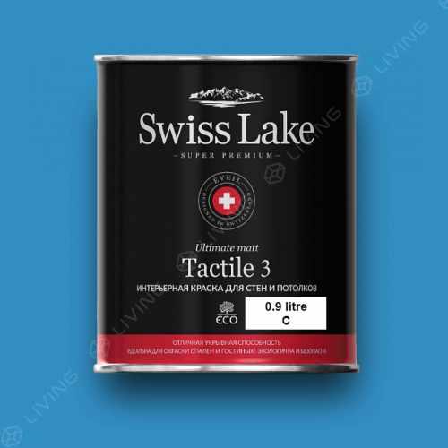 картинка Краска Swiss Lake Tactile 3 цвет Neptune №2071 от LIVING